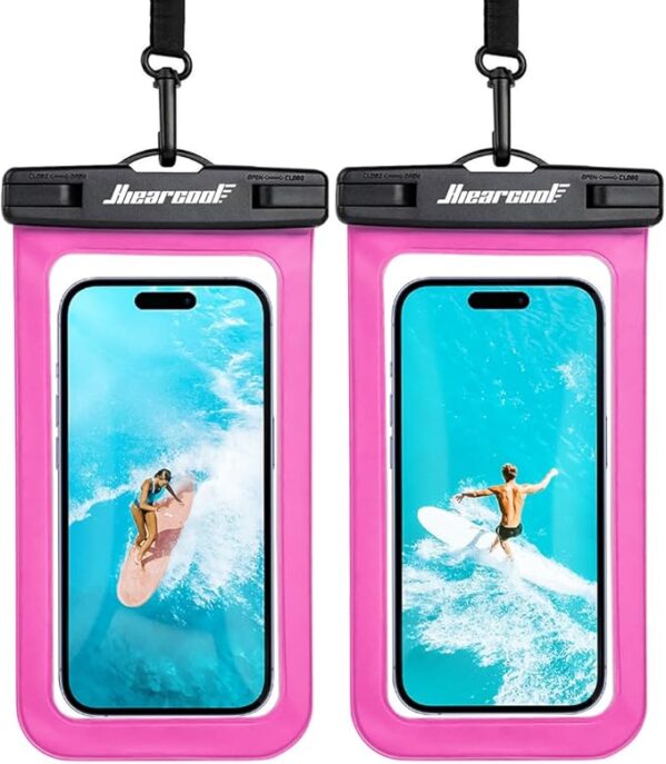 Waterproof Phone Case for iPhone 16 15 14 13 Pro Max Plus up to 8.3",IPX8 Cellphone