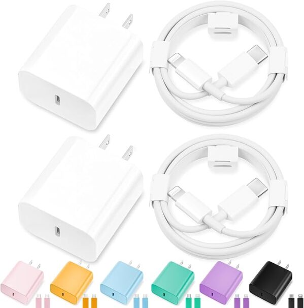 iPhone Charger Fast Charging,[Apple MFi Certified] 2Pack