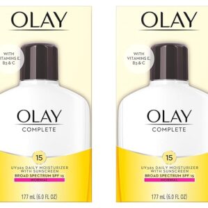 Olay Face Moisturizer, Complete with Sunscreen SPF 15