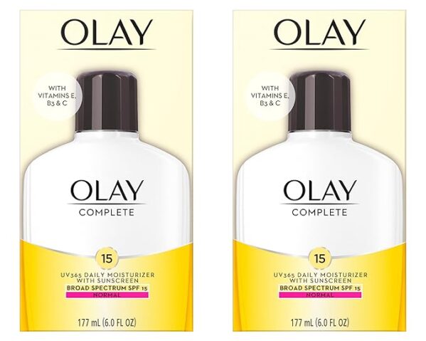 Olay Face Moisturizer, Complete with Sunscreen SPF 15