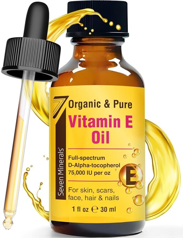Seven Minerals New Ultra Pure Vitamin E Oil