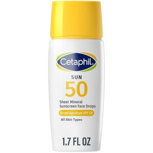 Cetaphil Sheer Mineral Liquid Sunscreen for Face