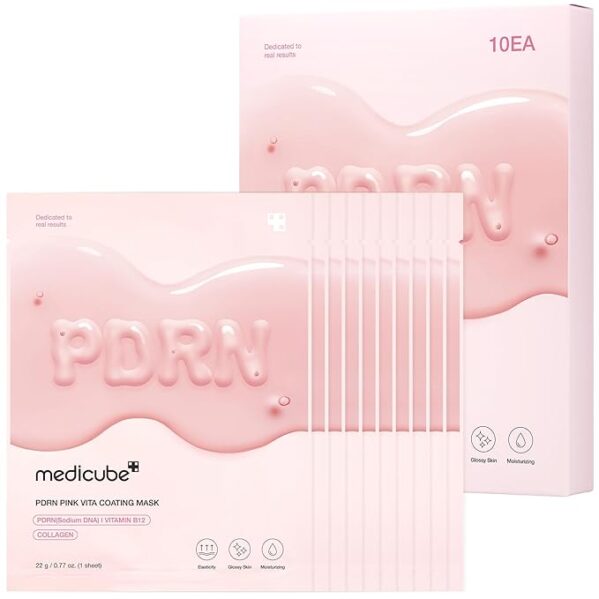 Salmon DNA PDRN Pink Vita Coating Sheet Mask 10EA