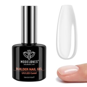 modelones Builder Nail Gel, 7-in-One Clear Builder for Nails