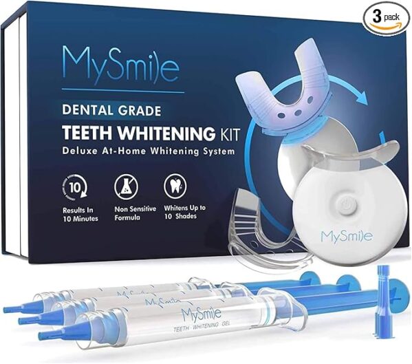 MySmile Teeth Whitening Kit with LED Light