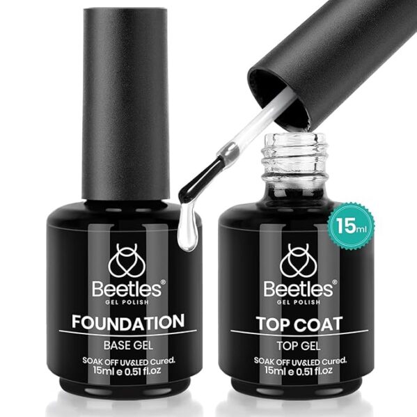 Beetles 2 Pcs 15ml No Wipe Gel