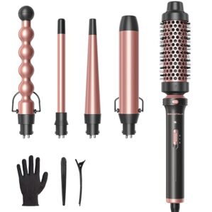 Wavytalk 5 in 1 Curling Wand Set