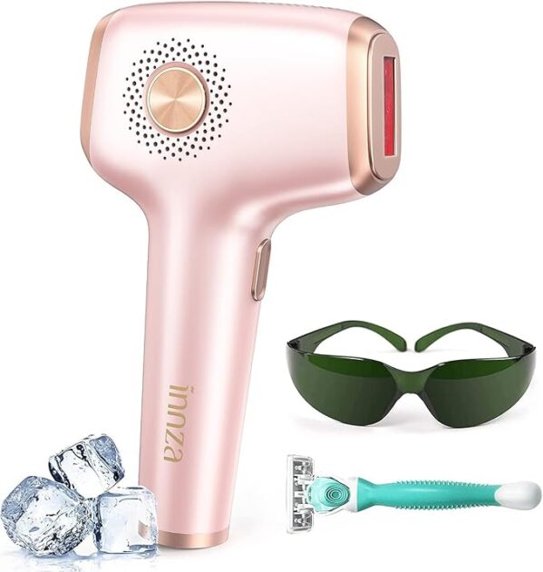 INNZA IPL Hair Removal with Ice Cooling Care Function for Women Permanent
