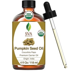 SVA Pumpkin Seed Oil Organic - 4 Fl Oz – 100% Natural